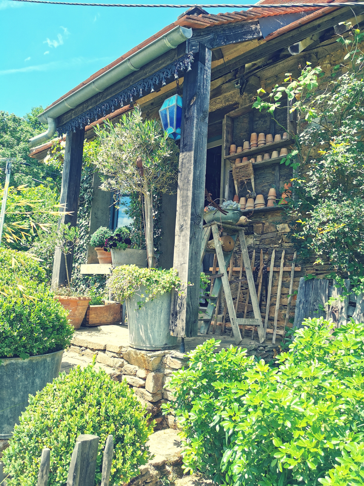 Maison d'artiste avec jardin botanique, source - Terrain 1,6